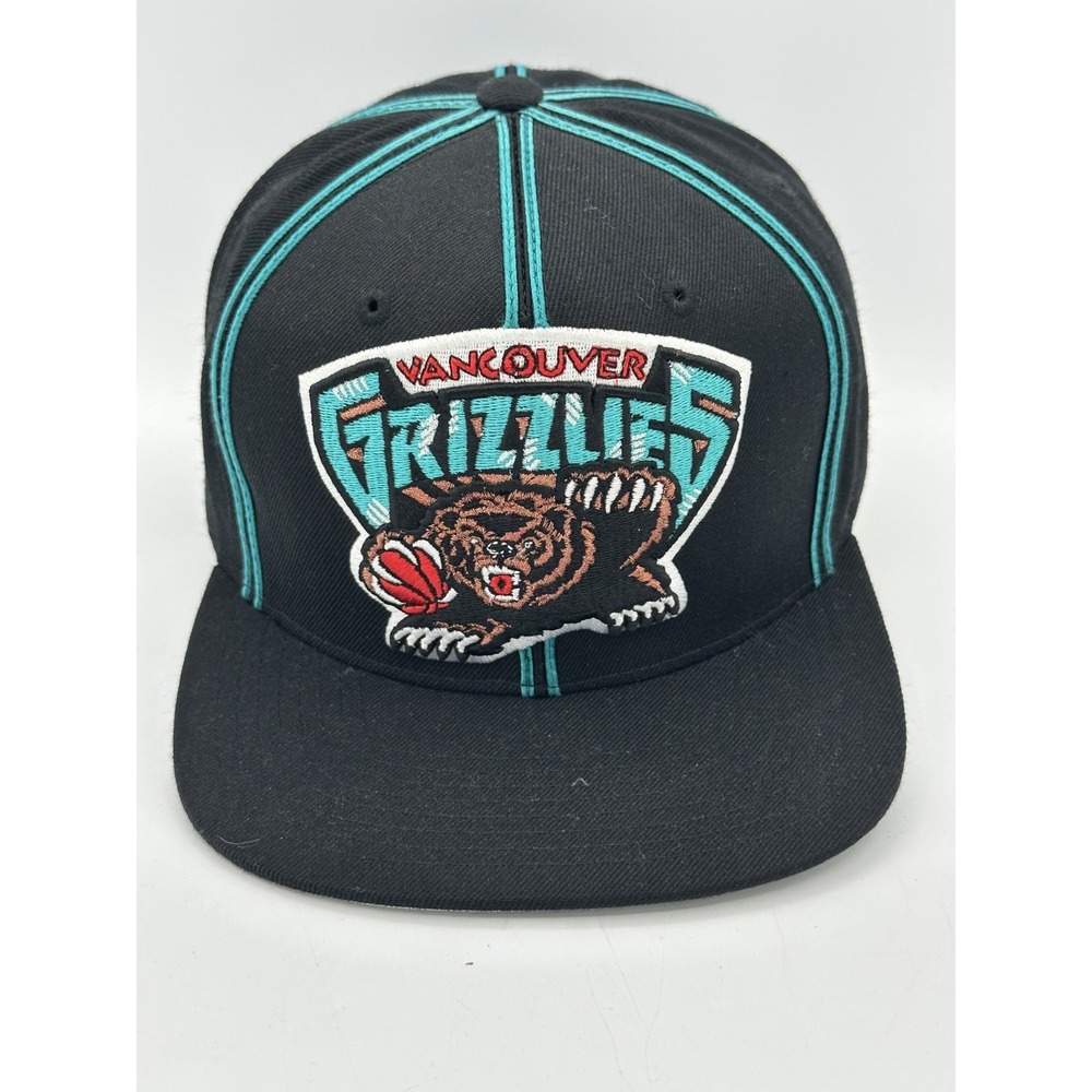 Mitchell & Ness Vancouver Grizzlies Snapback Hat NBA Cap Rare HTF